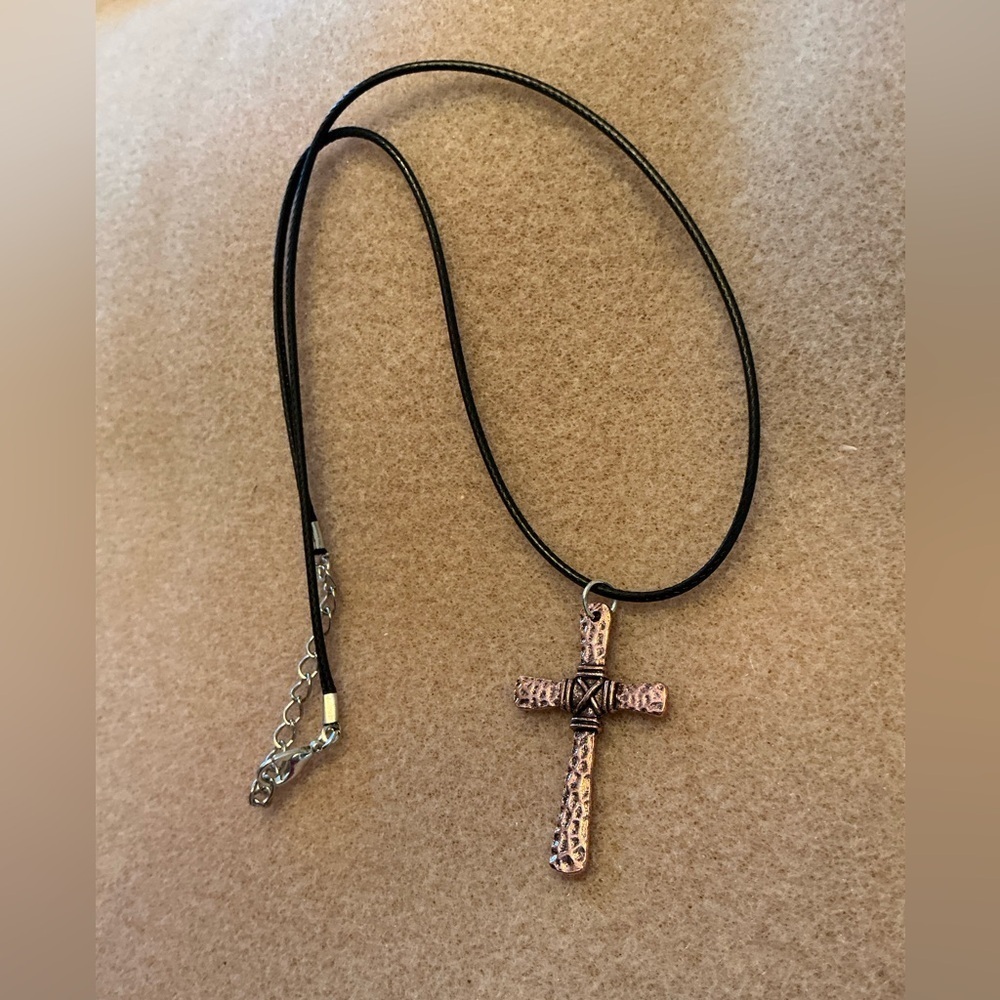 Cross Necklace 22” Brand New!